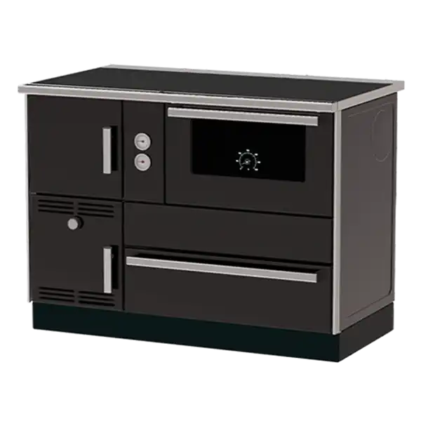 Štednjak Alfa Term 35 Desni za C.G. vrhunskog dizajna i kvaliteta. Predstavlja idelano rešenje za zagrevanje većih stambenih jedinica.