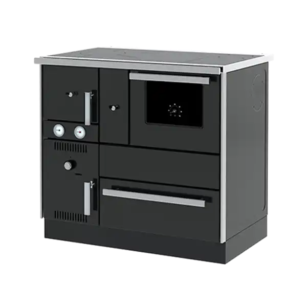 Štednjak Alfa Term 27 Desni za C.G. predstavlja odlično rešenje za ekonomičan sistem grejanja u većim stambenim jedinicama