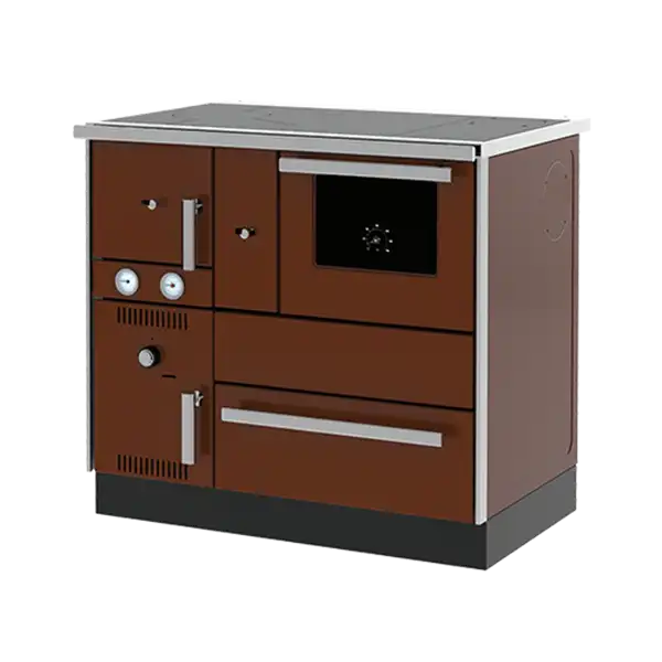 Štednjak Alfa Term 27 Desni za C.G. predstavlja odlično rešenje za ekonomičan sistem grejanja u većim stambenim jedinicama