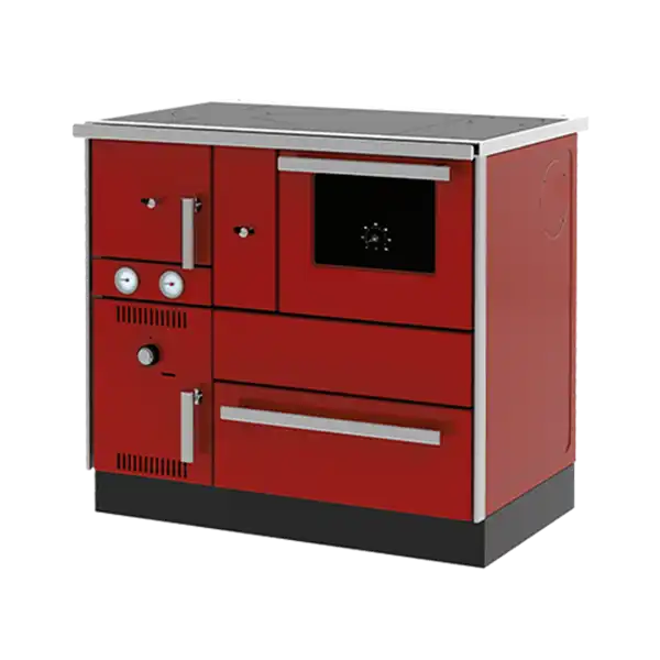 Štednjak Alfa Term 27 Desni za C.G. predstavlja odlično rešenje za ekonomičan sistem grejanja u većim stambenim jedinicama