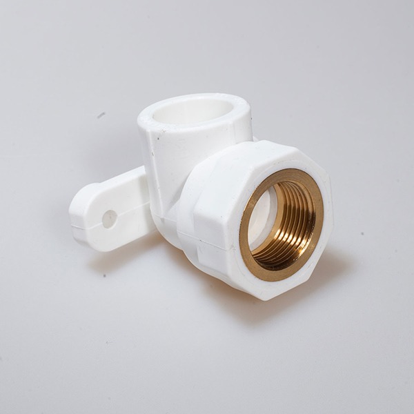 PPR Koleno fi 25-3/4″ UN ušice belo Valdom