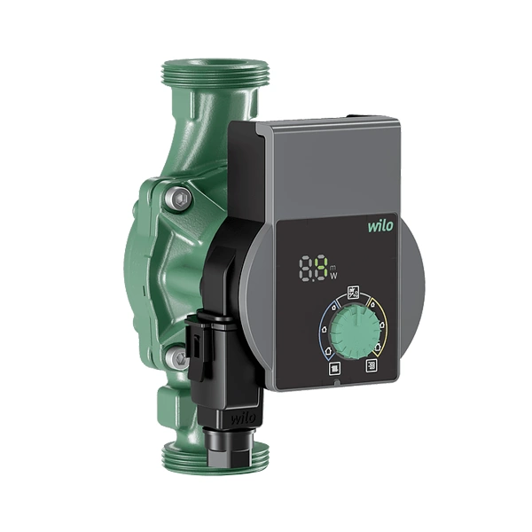 Pumpa cirkulaciona Yonos Pico 30/1-8 Wilo sa vlažnim rotorom i navojnim priključkom, EC motor otporan na struju blokiranja sa integrisanom elektronskom regulacijom snage.