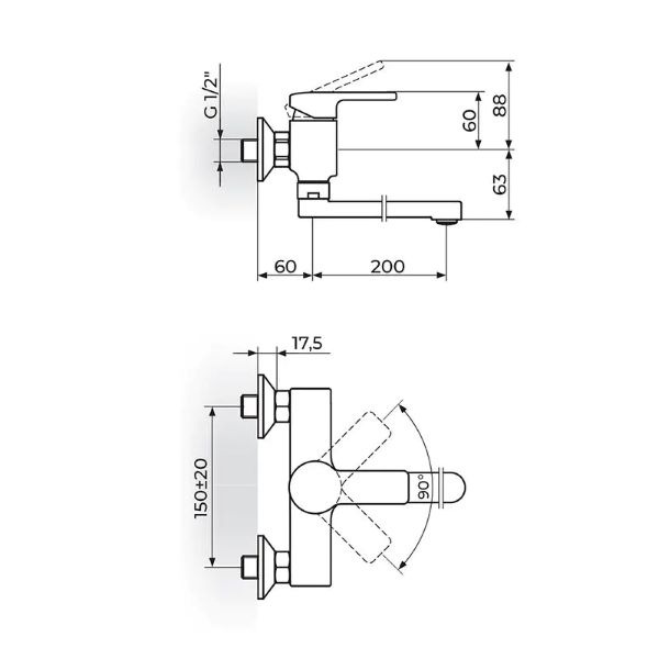 Baterija za sudoperu B2 JB32120 Rosan
