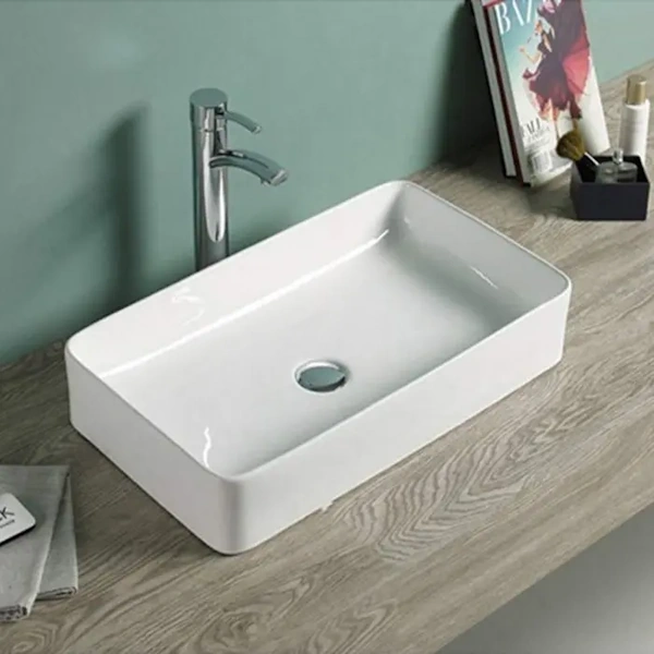 Lavabo nadgradni MINOTTI 605x355x115 beli