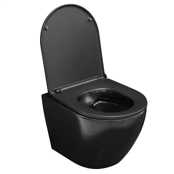 Wc šolja konzolna rimless Victoria Hidrosan. Hidrosan sanitarija odlično je rešenje za svako kupatilo, koje teži estetici i jednostavnosti.