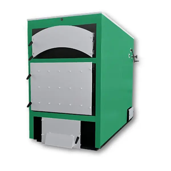 Kotao čelični ŠUKOM BIOS 100 (100kW), konsturisani su i izrađeni kao kotlovi za sagorevanje balirane biomase (slama, balirano pruće...) za potrebe većih industrijskih potrošača. Zbog specifičnosti u sagorevanju (visok sadržaj letećeg pepela) balirane biomase (slame, baliranog pruća...), kotao je opremljen taložnom komorom ili mehaničkim odvajačem čestica (ciklonom) sa ventilatorom dimnih gasova.