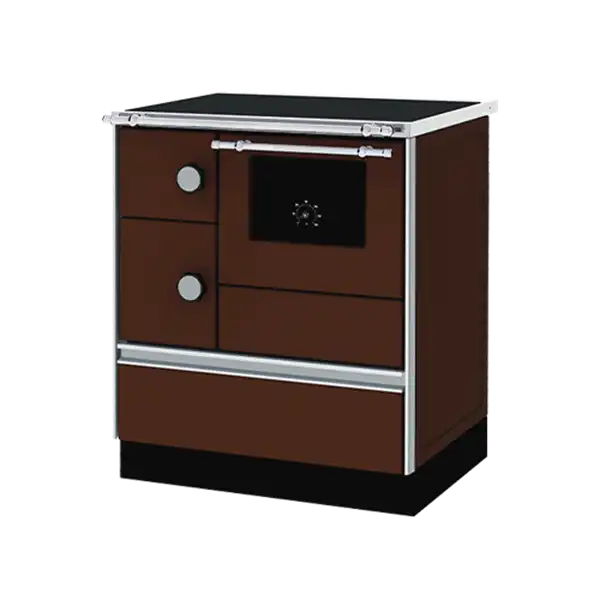 Štednjak Alfa 70 E Termo Desni za CG obezbeđuje ekonomičan i pouzdan sistem grejanja uz mogućnost pripremanja hrane na taradicionalan način.