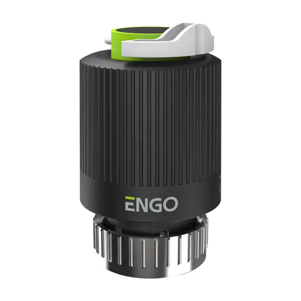 Aktuator E30NC-230V M30x1.5 Engo je dizajniran da kontroliše instalaciju grejanja. Može se koristiti sa termostatskim ventilima u kolektoru za podno grejanje ili sa zonskim ventilima.