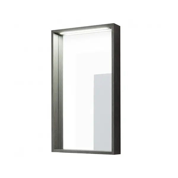 Ogledalo Plaza 600 oak led Lineart