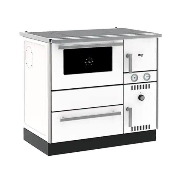 Štednjak Alfa Term 20 Levi za C.G. obezbeđuje ekonomičan sistem grejanja uz mogućnost pripremanja hrane na tradicionalan način.