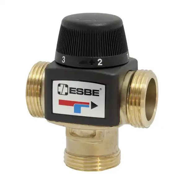 Trokraki ventil VTA372 TS 1″ 20-55°C Esbe