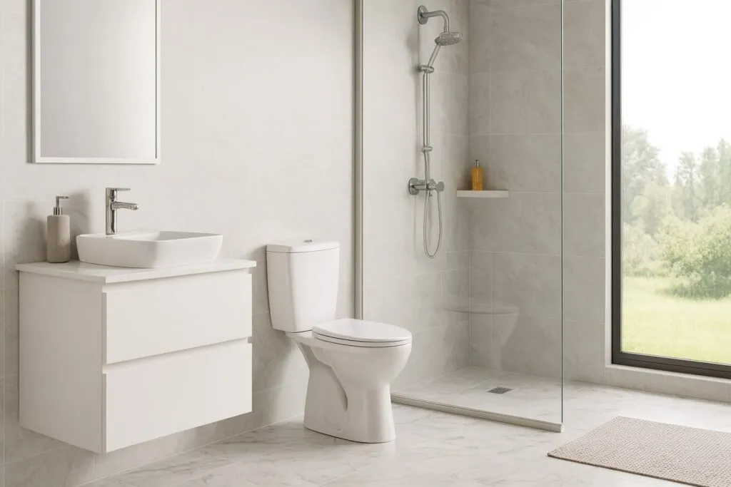 Simplon WC šolje kombinuju moderan dizajn i pouzdanu funkcionalnost, pružajući elegantno rešenje za svako savremeno kupatilo.